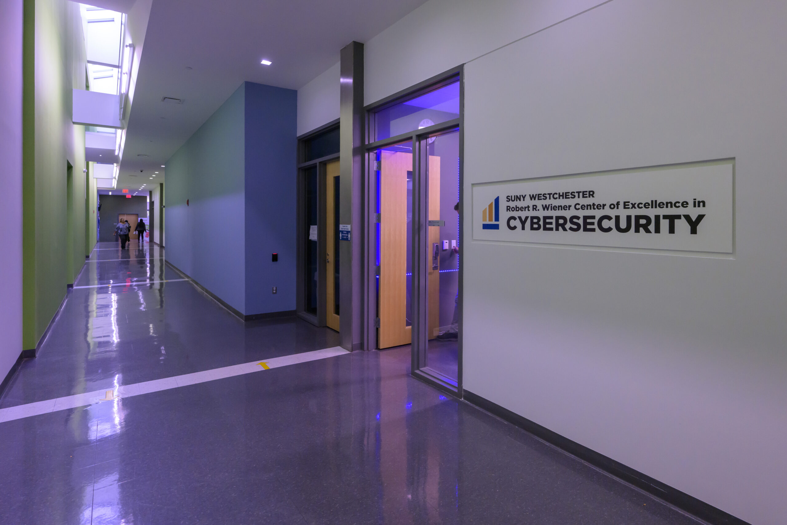 Cybersecurity Center opening press conference at Westchester Community College