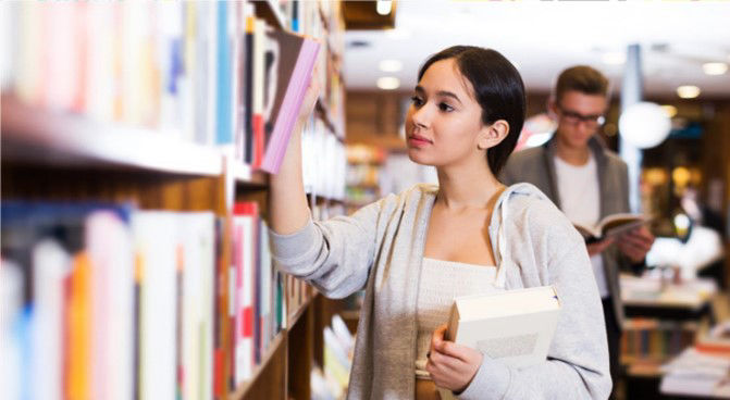 Picture1 A person holding a book